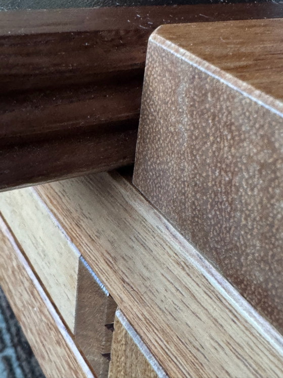 Image 1 of Hexa Bellato wood coffee table with black