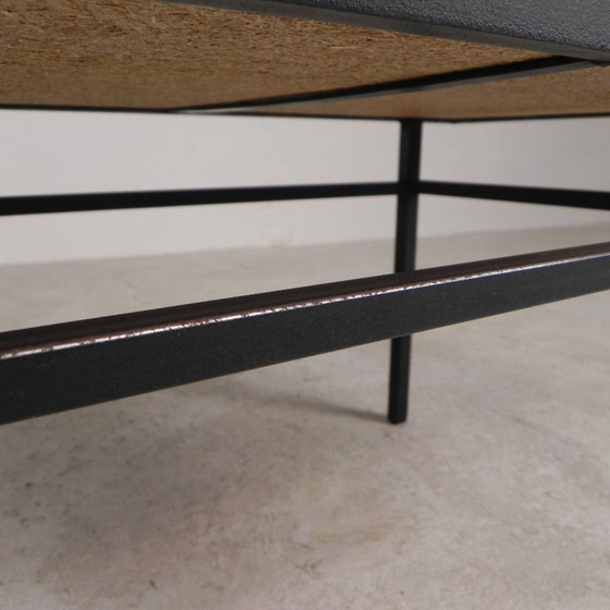 Image 1 of Tavolo vintage in piastrelle con immagine di corrida, anni '50