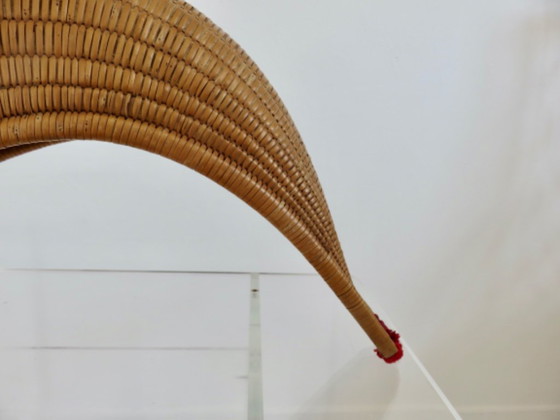 Antica Chistera Guanto Grande, 64cm, Sport Basco, Paesi Baschi, Francia – Oggetti decorativi, Rattan (photo 11 of 16)
