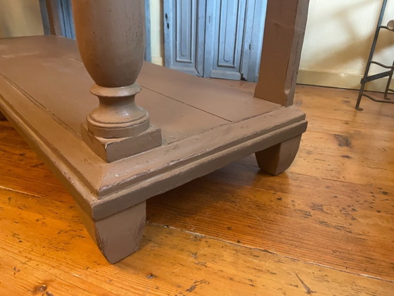 Image 1 of Mesa auxiliar Mesa auxiliar Mesa de pared Doble meseta Antigua