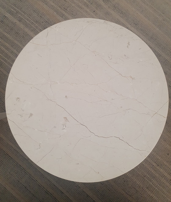 Image 1 of Tavolino laterale Last con piano in marmo (Androgyne) - Audo Copenhagen (Menu)