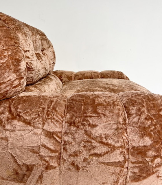 Image 1 of Poltrona XL in velluto italiano, anni '70