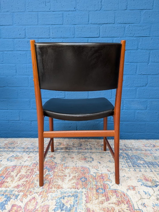 Image 1 of 4x Danish Design Chairs, Designed By Kai Lyngfeldt Larsen For Søren Willadsen, 1960s