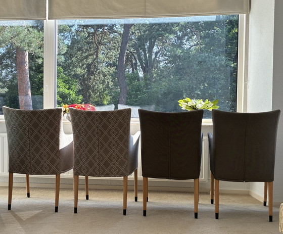 Image 1 of Giorgetti dining chairs (dining table)