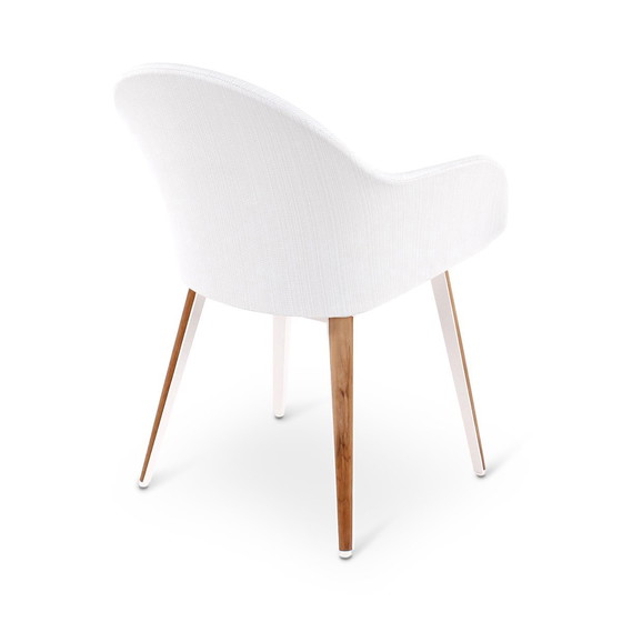 Image 1 of Castle Line White garden chair (set of 6)