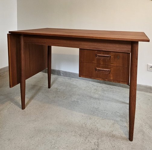 Scandinavisch teakhouten bureau van Tibergaard, 1960 – Scandinavian