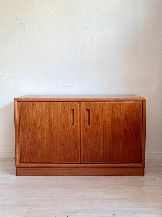 Buffet bas danois vintage Mid-century années 60 teck – Bois (photo 9 of 10)