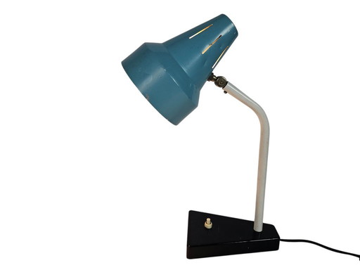 Hala Zeist - Diseño H. Th. Busquet - lámpara de mesa - metal - años 50