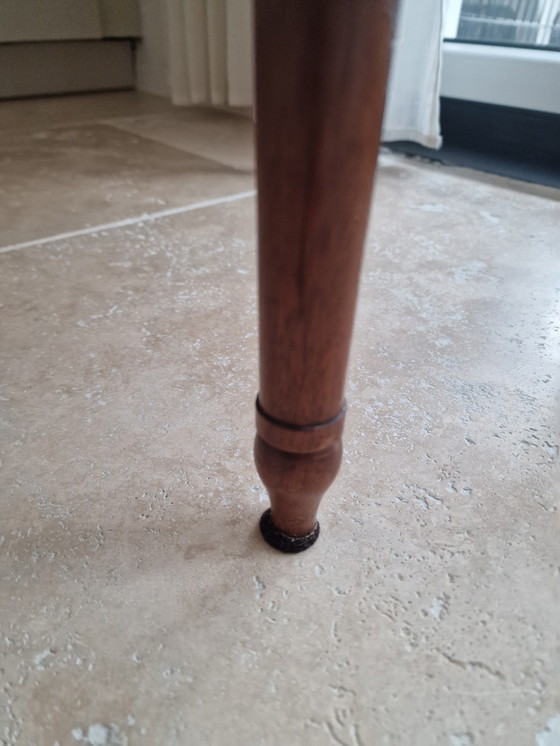 Image 1 of Antiek Frans Louis XVI nachtkastje met marmeren blad – circa 1900 Vintage