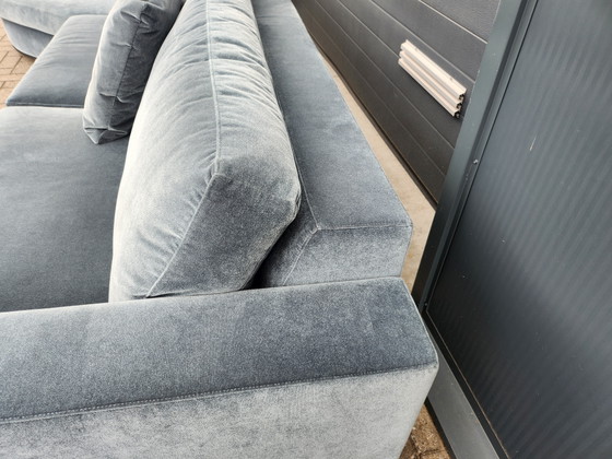 Image 1 of Bielefelder Werkstätten - Canapé d'angle Inspiration + fauteuil Polo - Comme neuf
