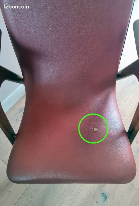 Image 1 of Fauteuil "Ciseaux" Louis van Teeffelen pour WéBé - Vintage 1960