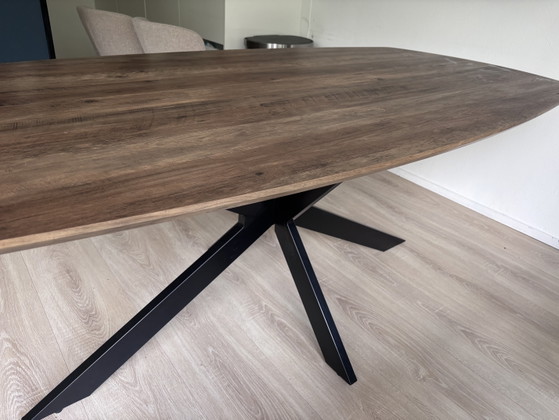 Image 1 of Walnut wood table 200x100