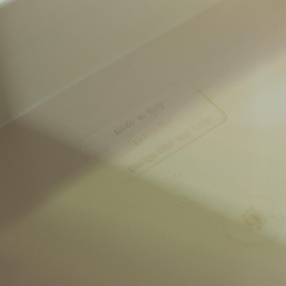 Image 1 of 1x Italian Space Age Plastic Stools by Olaf von Bohr for Gedy, set of four