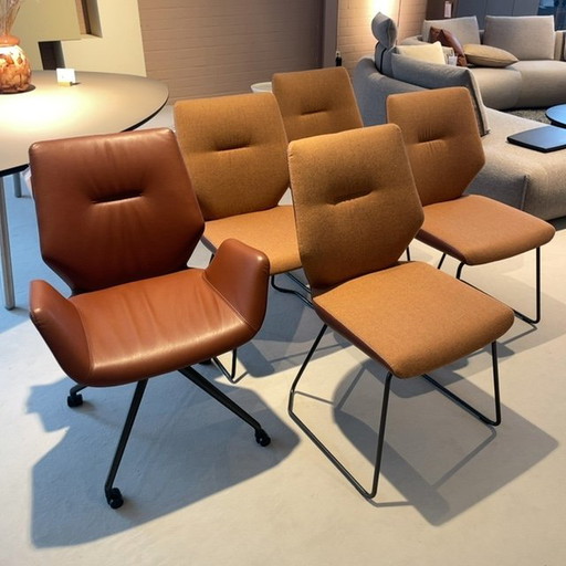 Leolux Mime dining chair (set of 5)