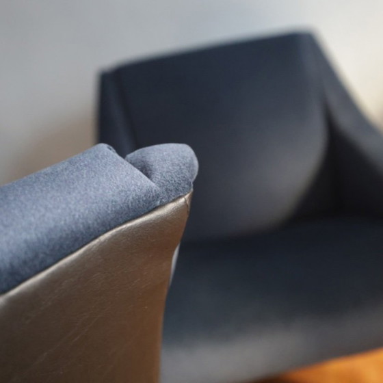 Image 1 of ❤️Vintage fauteuil uit de DDR (midden van de 20e eeuw) - Gerestaureerd cultureel meubelstuk