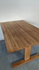Vintage Danish Dining Table in Oak