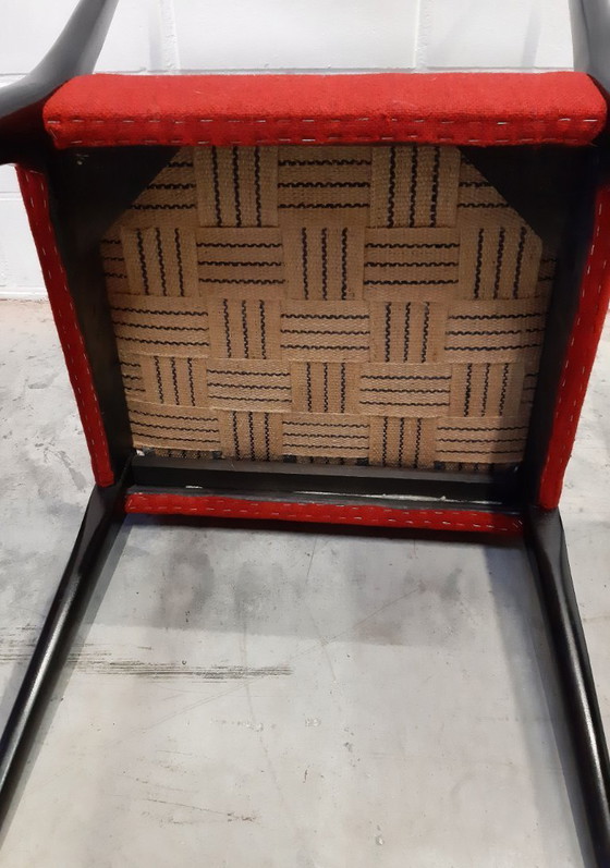 Image 1 of Eetkamerstoelen Alfred Hendrickx 1950s