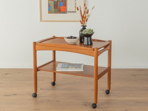 Carrello di servizio anni '60, Poul Hundevad, vintage