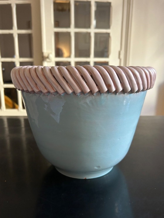 Vintage ceramic cachepot – Decorative Objects (photo 4 of 9)