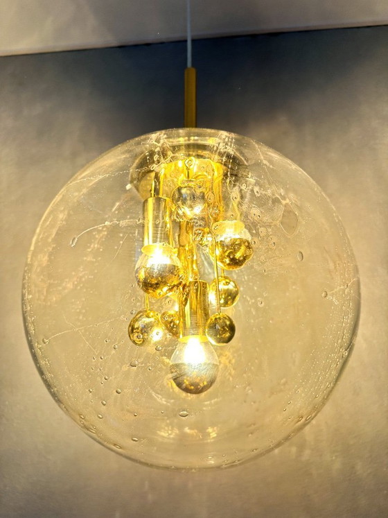Image 1 of Vintage large Doria pendant lamp