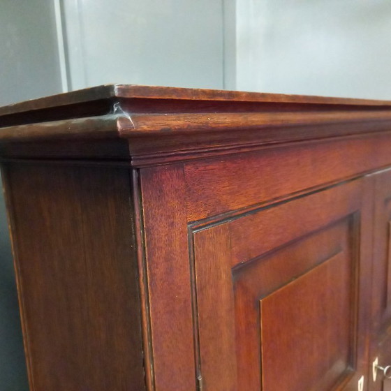 Image 1 of Engelse Top secretaire ca. 1770