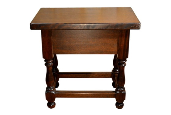 Solid Oak Bedside Table, W59xD37xH57cm – Nightstands, Wood (photo 4 of 9)