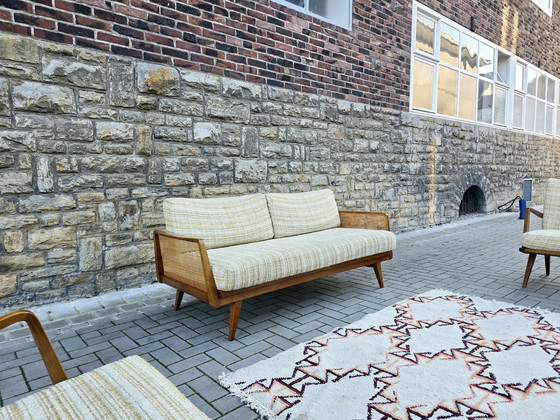 Image 1 of Knoll Antimott Daybed Sofa Easychair Set Zitgroep Mud Century Vintage jaren 60 70