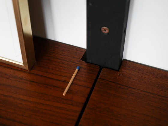 Image 1 of Teakhouten wandrek, Deens design, jaren 60, gemaakt in Denemarken.