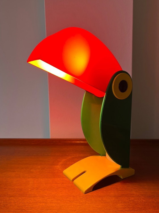 Image 1 of Lámpara de mesa Tucán de Enea Ferrari para Old Timer Italy, década de 1970