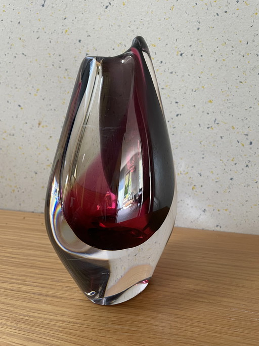 vase Gullaskruf Orrefors C.R.P. Sweden.