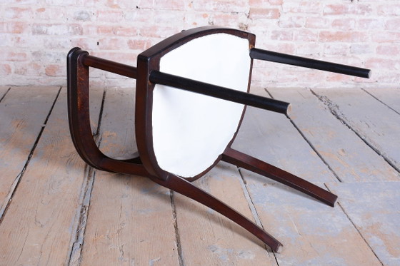 Gerestaureerde Art Deco fauteuil, Wien. Werkstätte, J. Hoffmann, Oostenrijk, jaren 1910 – Wiener Werkstätte (photo 5 of 15)