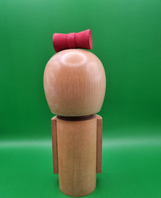 Grande Kokeshi de Tomio Ishida (18 cm) – Objets déco, Wood (photo 3 of 6)
