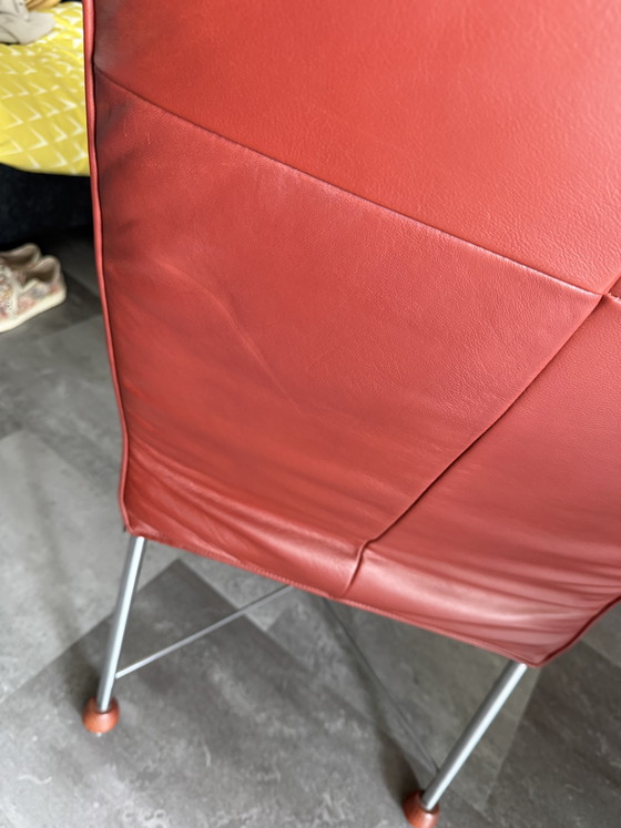 Image 1 of 4 chaises Montis Chaplin bordeaux