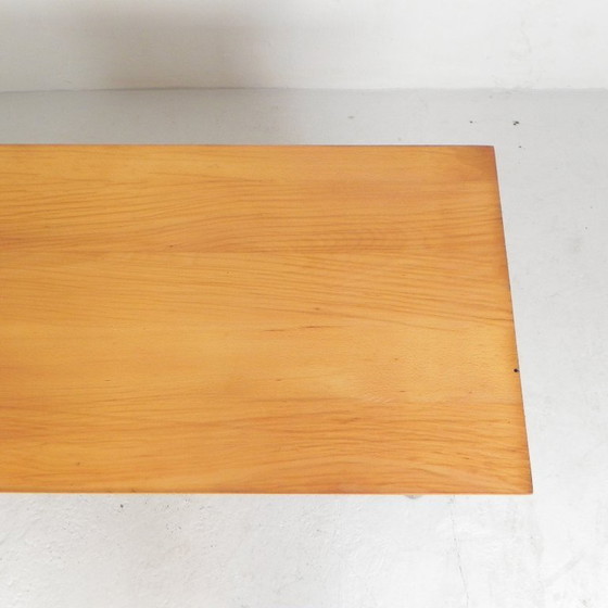Escritorio industrial con 2 cajoneras, década de 1960. – Wood, Iron (photo 8 of 32)