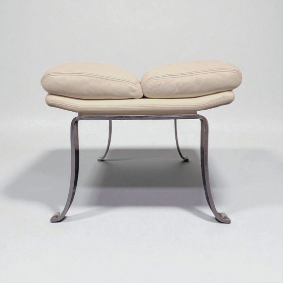 Image 1 of Durlet — Coppia di poltrone con poggiapiedi, Belgio, anni '70