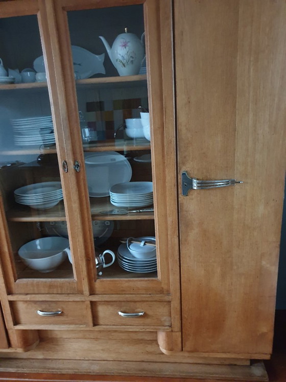 Image 1 of art deco vitrinekast