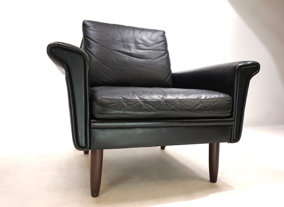 Image 1 of Leren loungestoel Gustav Thams, 1960