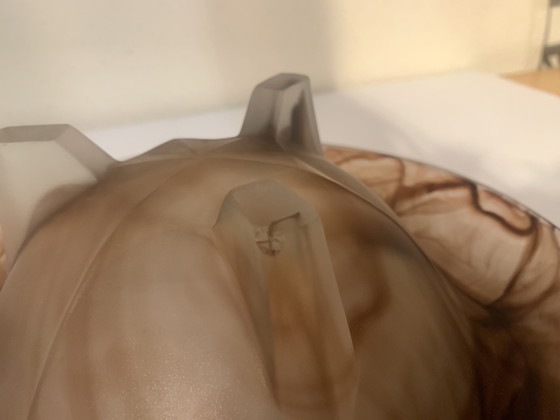 Image 1 of davidson cloud glazen schaal 