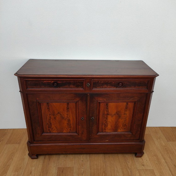 Image 1 of Antique brocante buffet cabinet sideboard cabinet cupboard