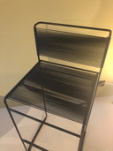 Tabouret de bar Fly-Line Belotti Spaghetti noir