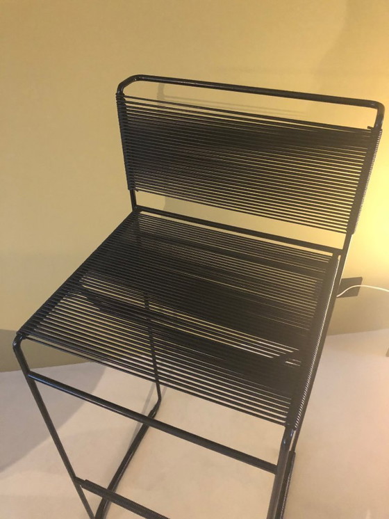 Image 1 of Fly-Line Belotti Spaghetti barstool black