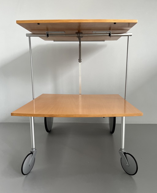 Tavolino da caffè vintage Raoul Barbieri Ycami anni '90 Italia