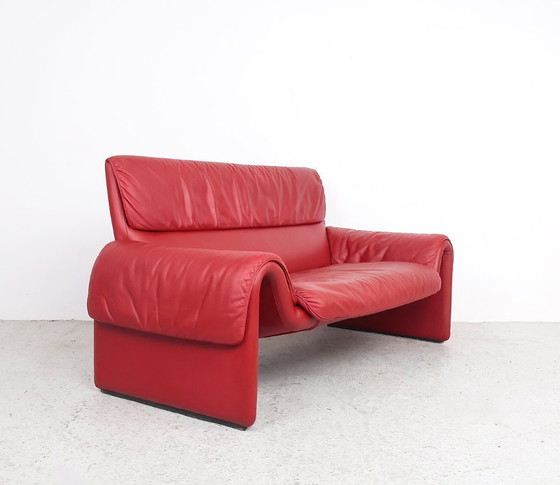 Image 1 of Panca di design rossa De Sede DS-2011, anni '90