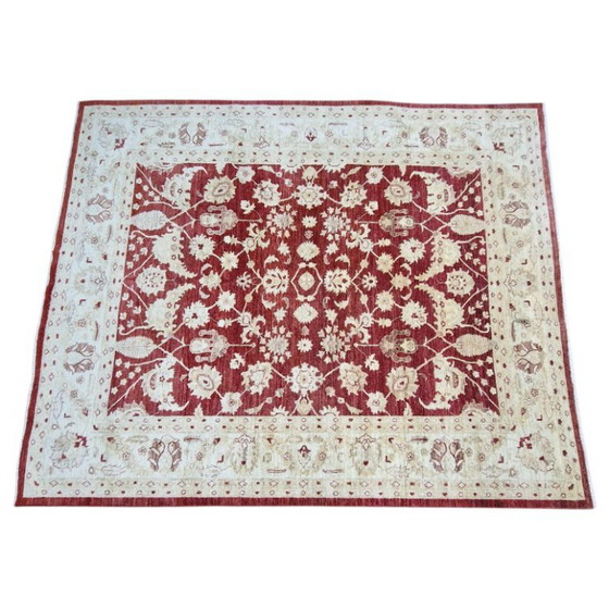 Hand-Knotted Wool Ziegler Rug Inspired Mahal Carpet, 305 x 250 cm – Tapis (photo 3 of 10)