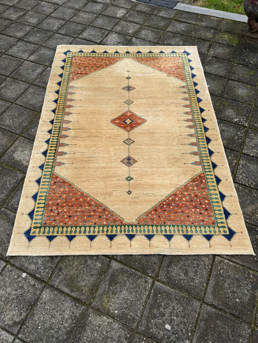 Large Persian Wool Floor Carpet