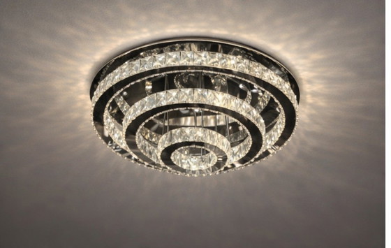Image 1 of Lustre moderne avec télécommande