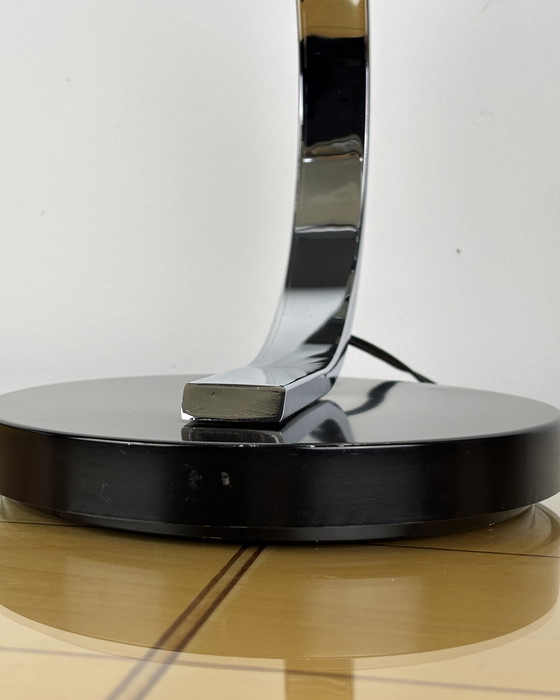 Image 1 of Brutalist Fase 520C Table Lamp by Luis Pérez de la Oliva 1960s-1970s Desktop Lamp Mid-Century Space Age Industrial Design Spain