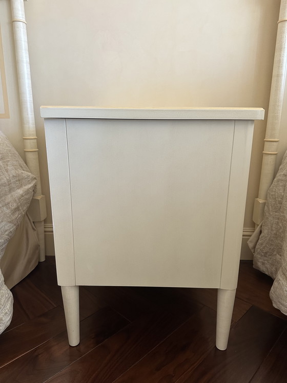 Image 1 of Solid wood bedside table