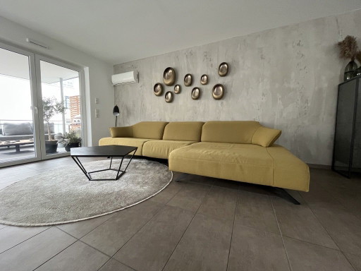 Canapé design Himolla Signa 1052 | Q2 Fashion Gold | Motorisé | Superlastic medium