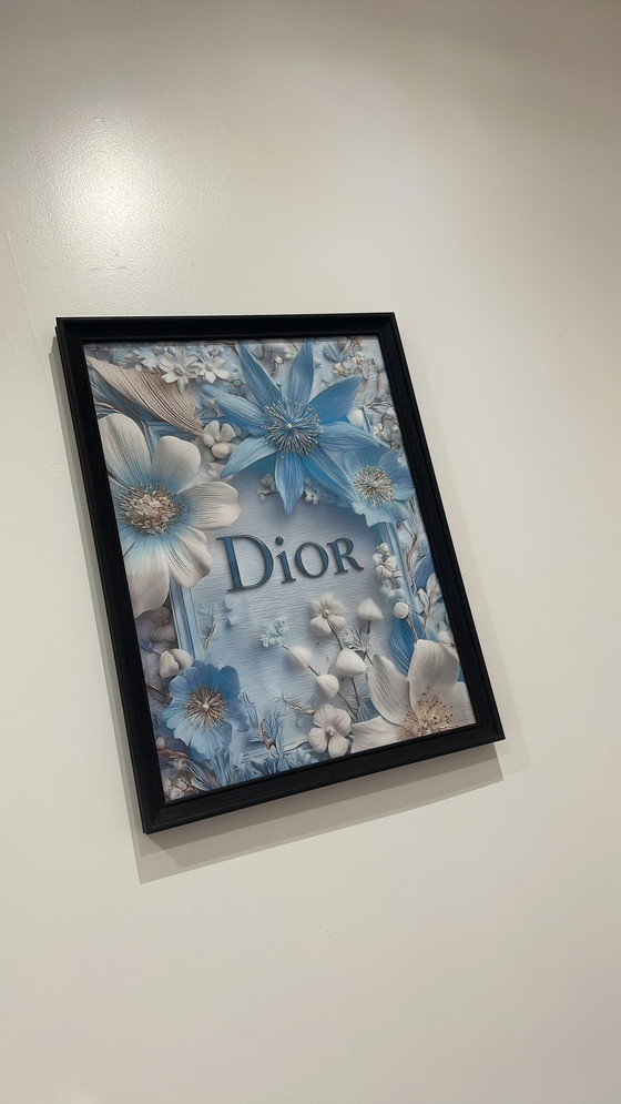 Image 1 of Bellissima cornice completa con immagine 5D, dimensioni 42 x 30 cm, formato A3.